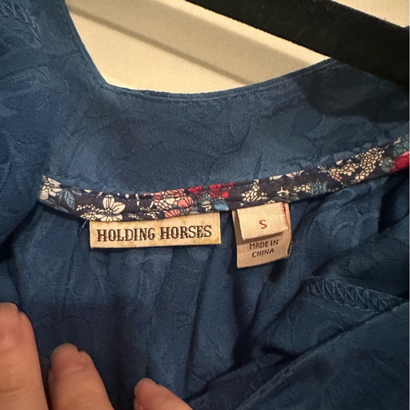 NWT Anthropologie Holding Horses Open Sleeve Dress - Picture 8 of 9